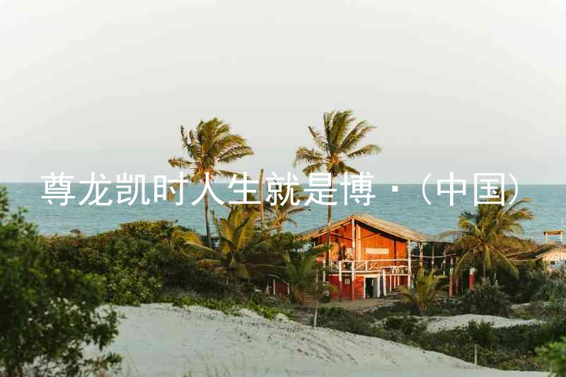 尊龙凯时人生就是博·(中国)